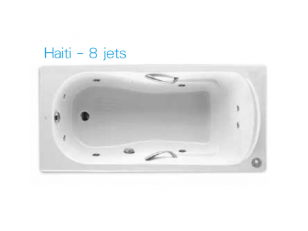 ROCA Haiti 浴缸連8噴咀按摩系統1400x750mm(8JET233170)