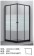 TINLI鋁合金方形細框對角趟門 (L202)