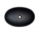 啞黑色橢圓形坐枱面盆600x410mm (6041PB)