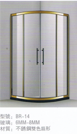 TINLI鋁合金折疊門 (LR-07)