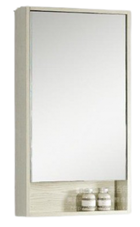 仿木紋不銹鋼單門鏡櫃450X800mm (MC4580)