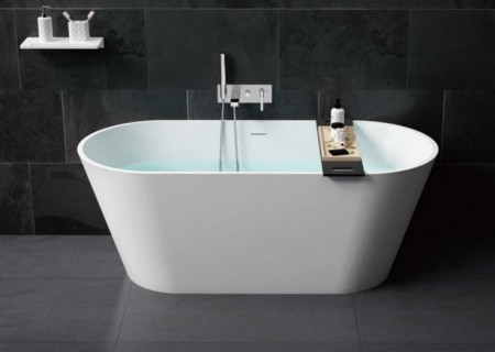 人造石獨立式浴缸1700x800mm (WB18007)