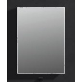 大理石紋單門不銹鋼鏡櫃500x700mm(M5070WR)