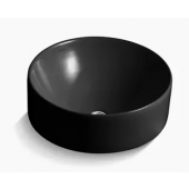 Kohler CHALICE啞黑色座枱式洗臉盆420x420mm (K-14800-7)