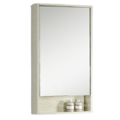 仿木紋不銹鋼單門鏡櫃450X800mm (MC4580)